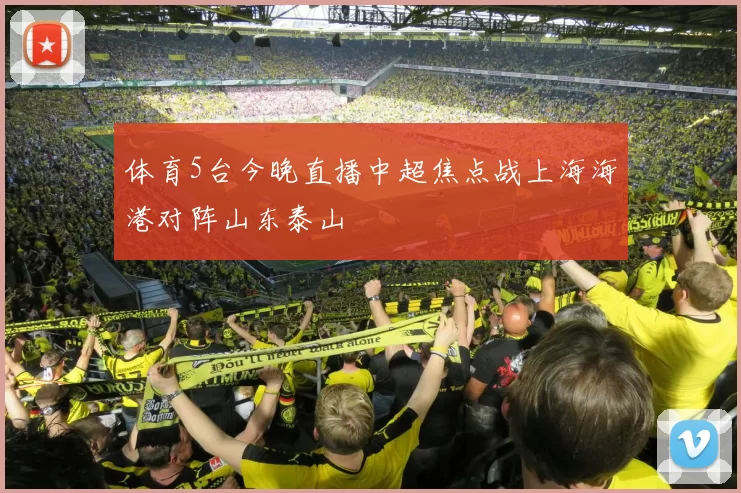 体育5台今晚直播中超焦点战上海海港对阵山东泰山