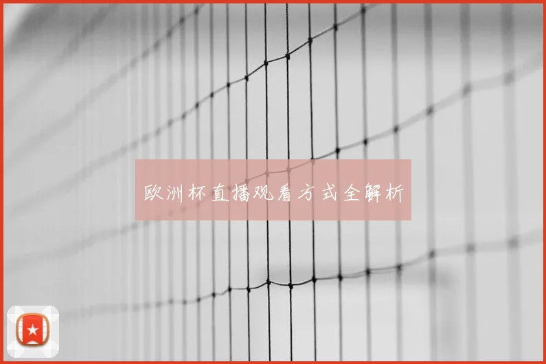 欧洲杯直播观看方式全解析